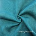 Yüksek kaliteli% 100 polyester düz yumuşak ve esnek atkısı örgü giysi için ev tekstil